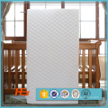 Cotton Fabric Microfiber Filling Waterproof Crib Mattress Cover